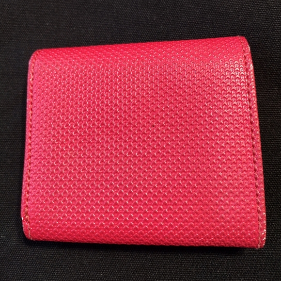 Lacoste Bags Lacoste Hot Pink Trifold Wallet Poshmark